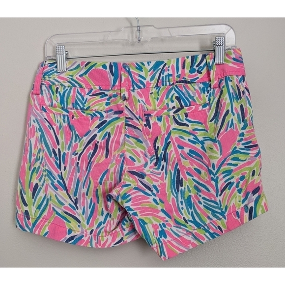 Lilly Pulitzer Callahan Shorts in Palm Reader Size 0 - Picture 2 of 7